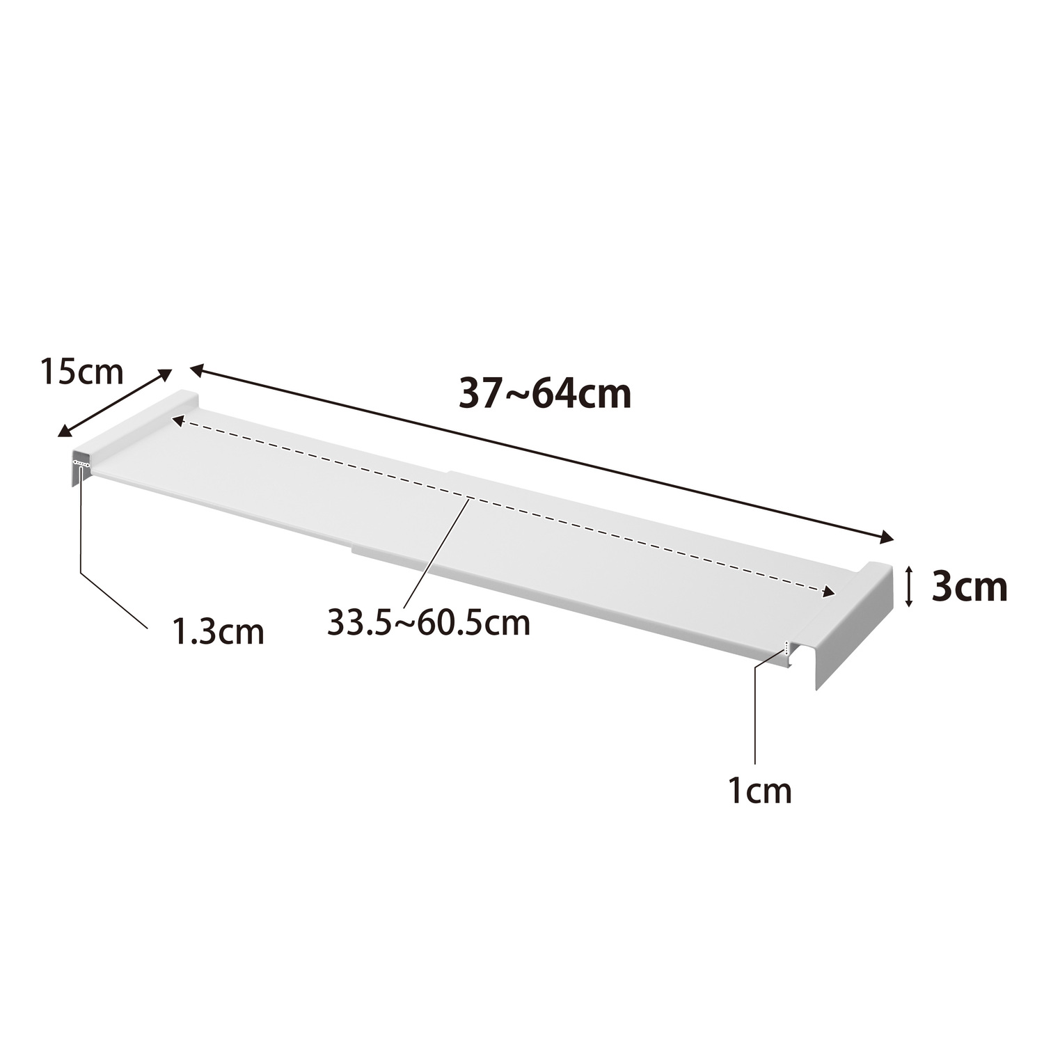 Tower Expandable Drawer Insert Size Spec