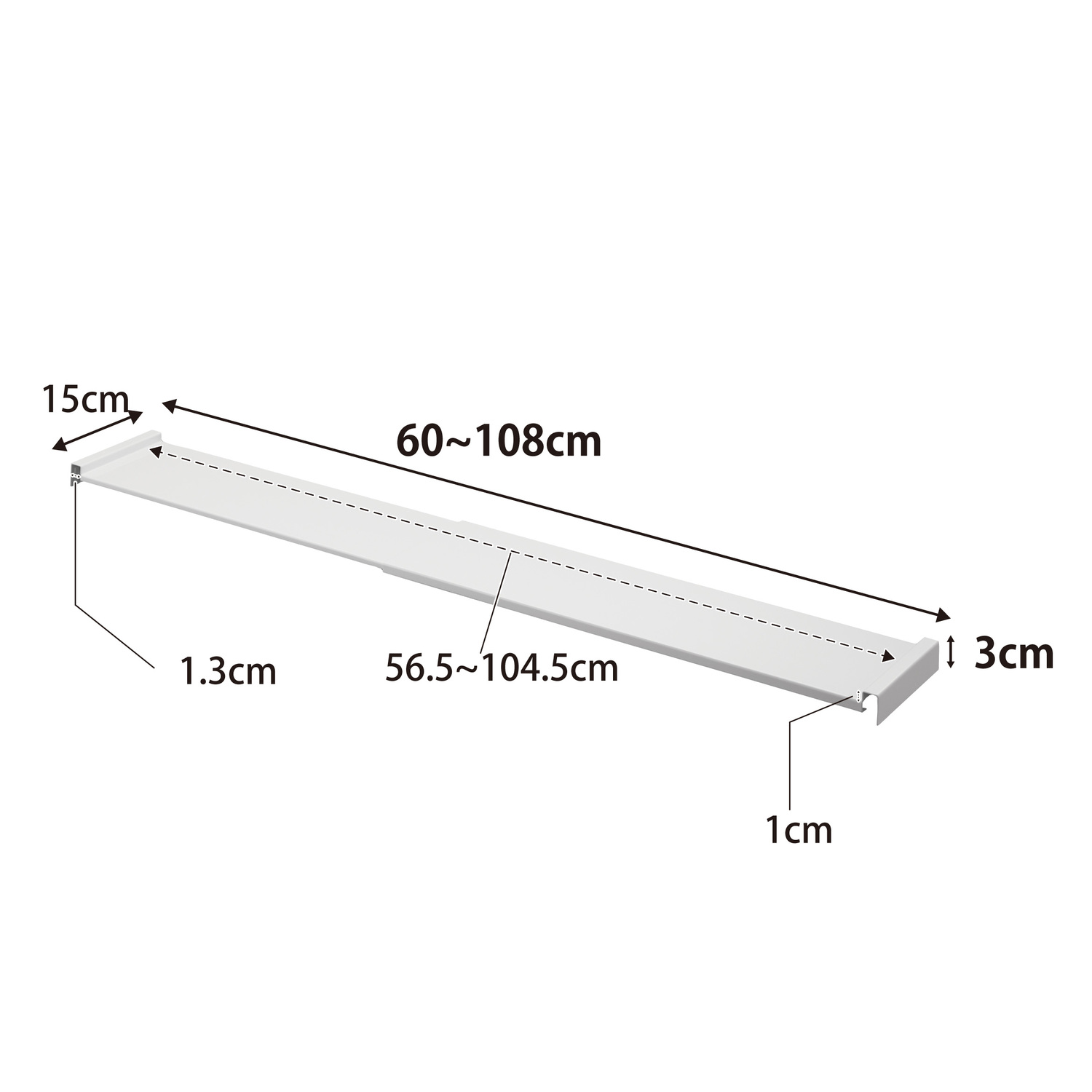 Tower Expandable Drawer Insert - Wide Size Spec