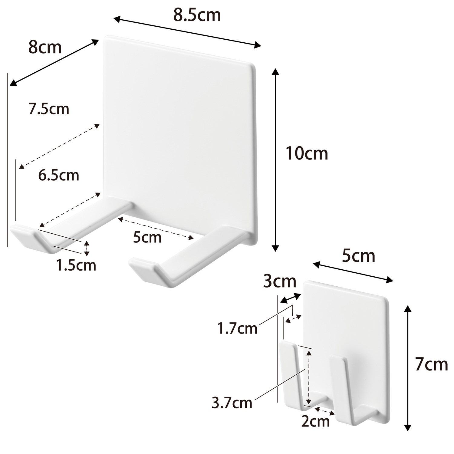 Tower Magnetic Cord & Dryer Holder Size Spec