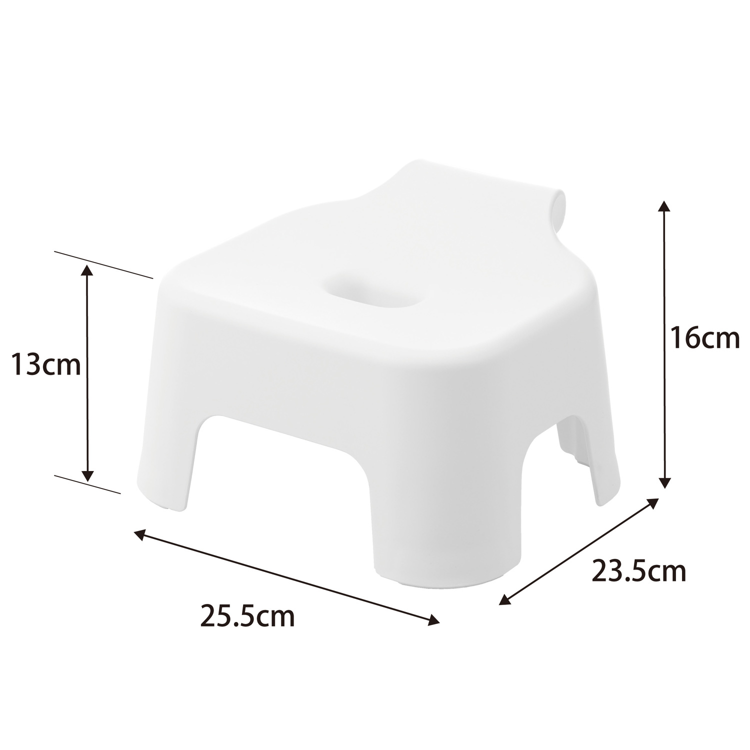 Tower Hanging Bath Stool [13cm] - Kids Size Spec