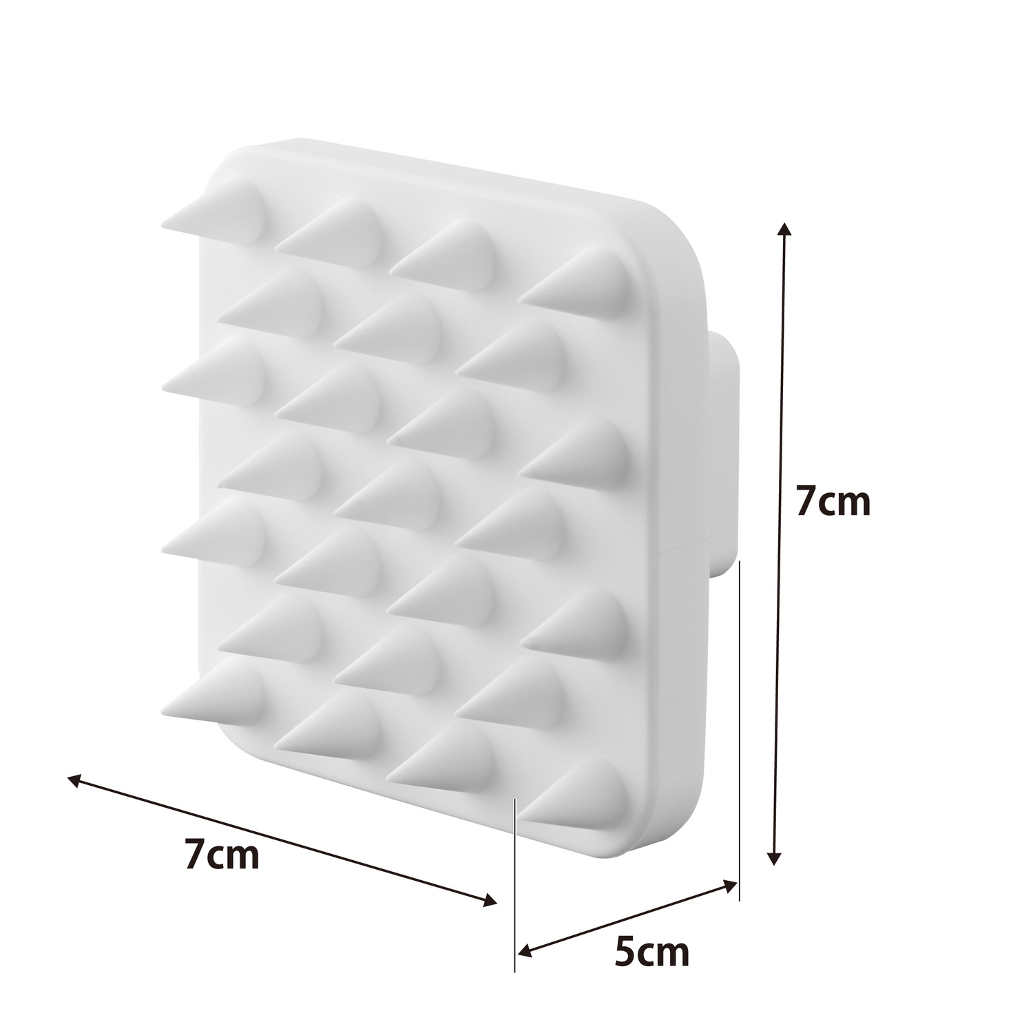 Tower Magnetic Scalp Massage Brush - Soft Size Spec