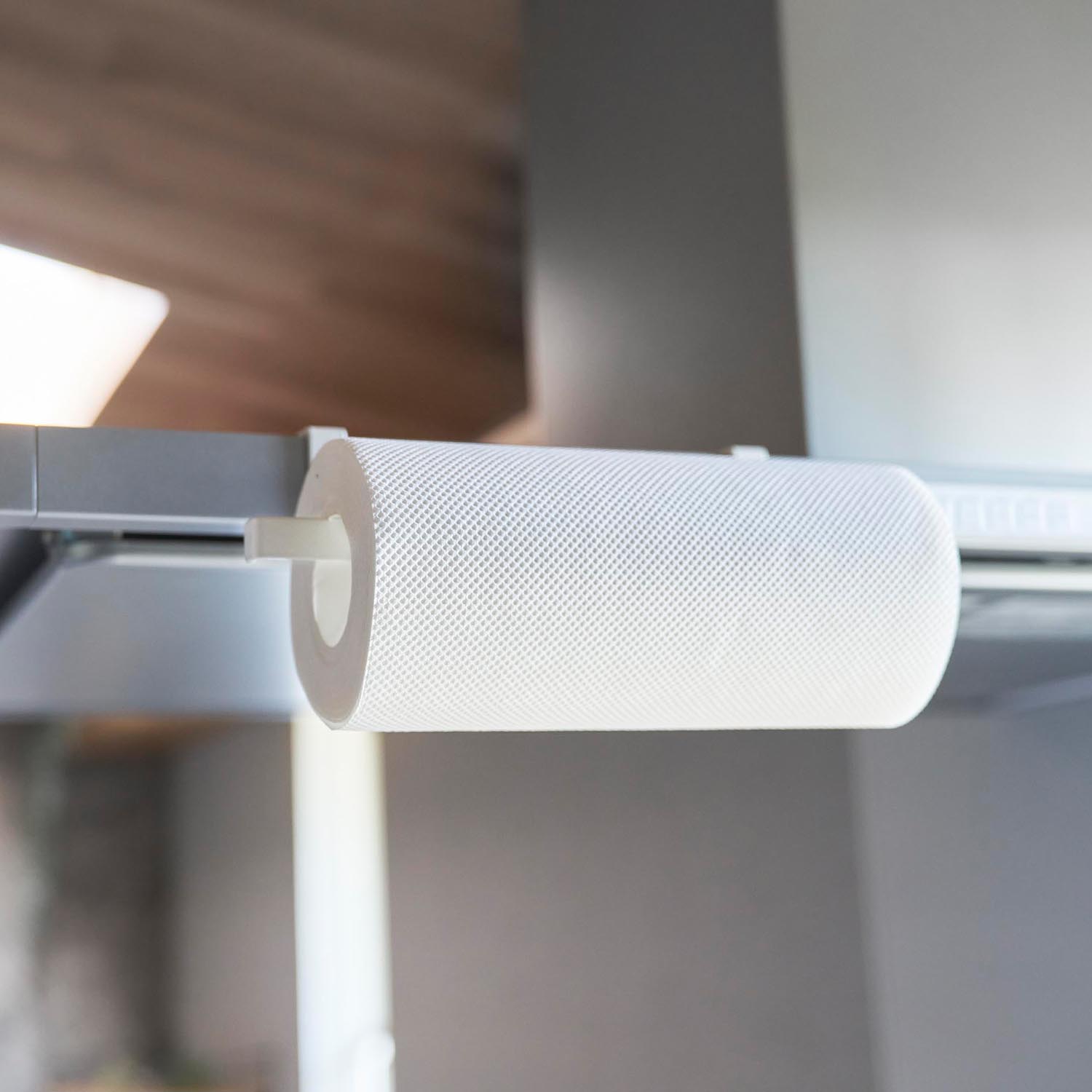 Tower Range Hood-Mounted Paper Towel Holder