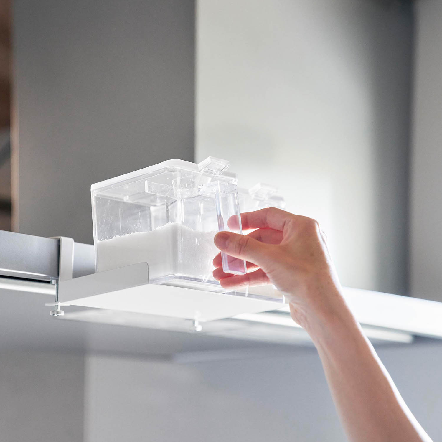 Tower Range Hood-Mounted Seasonings Rack