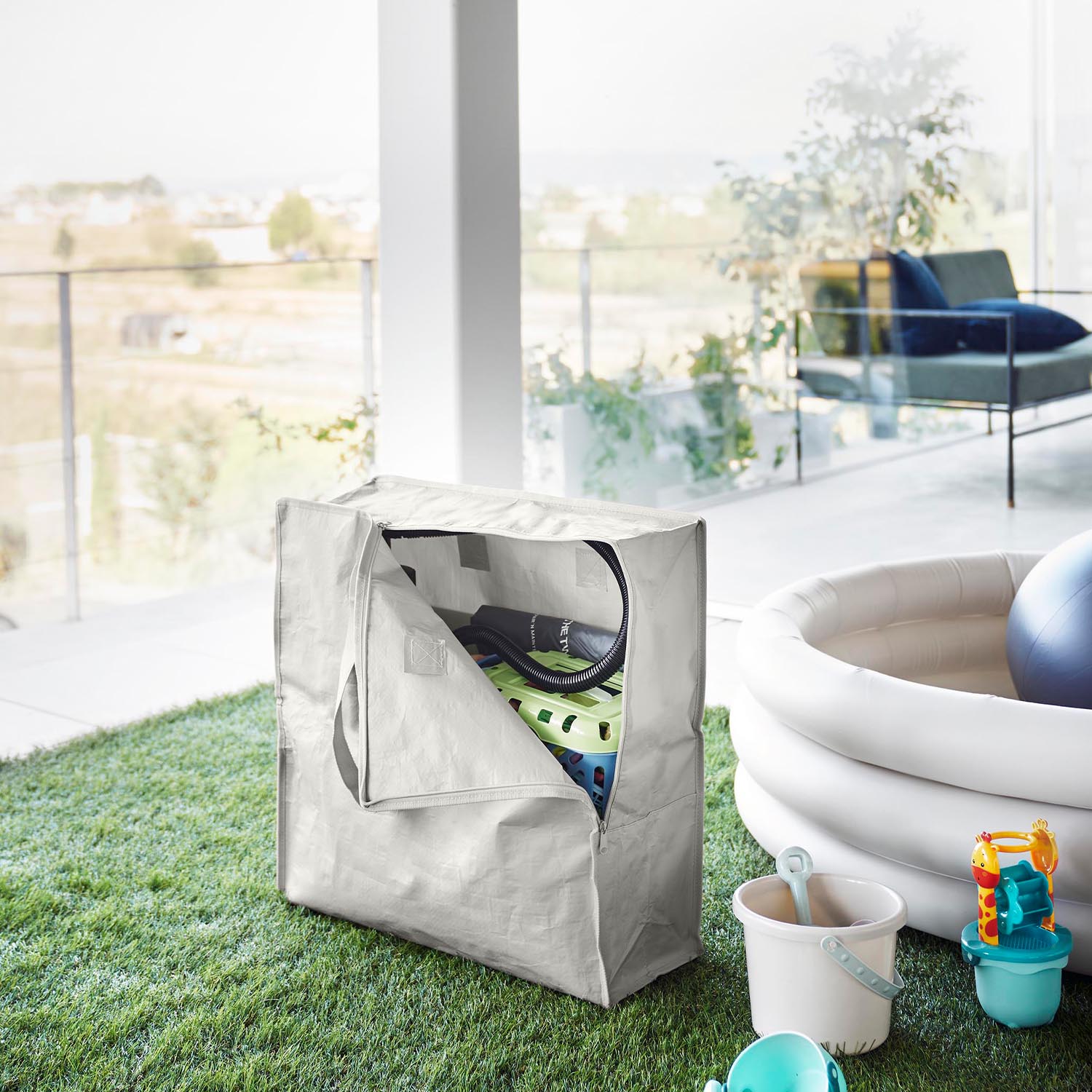 Tower Storage Bag With Pocket
