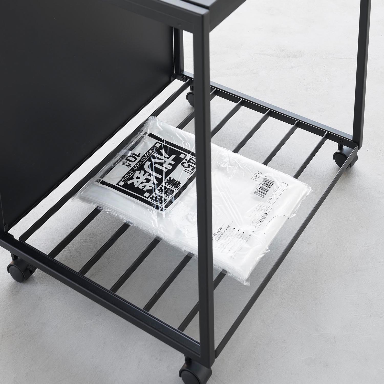 Tower Two-Compartment Recycling Cart With Lid [45L]
