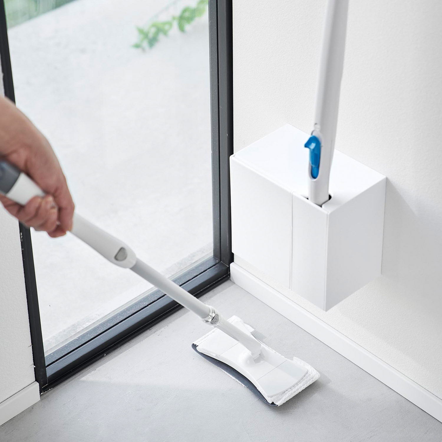 Tower Wall-Mounted Flushable Toilet Brush & Replacements Holder