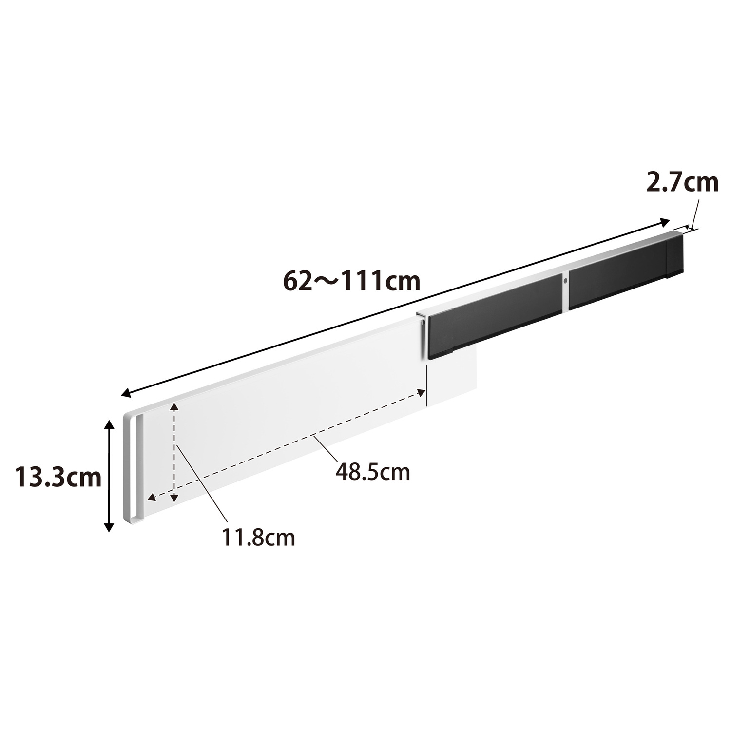 Tower Magnetic Retractable Panels Size Spec