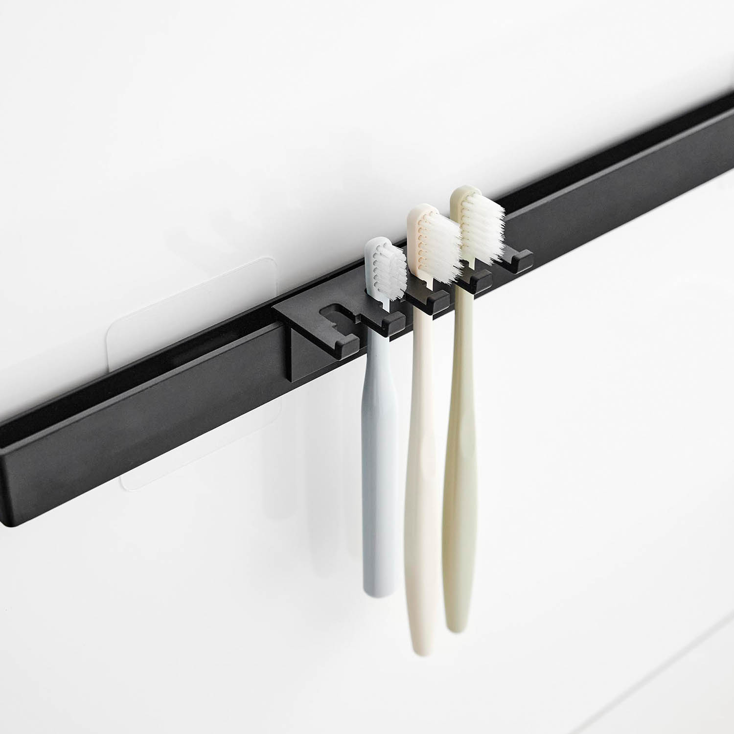 Tower Self-Adhesive Toothbrush & Toiletries Holder