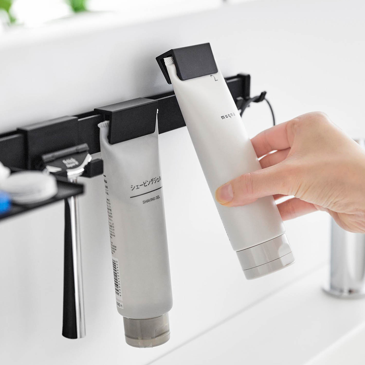 Tower Self-Adhesive Toiletries Holder