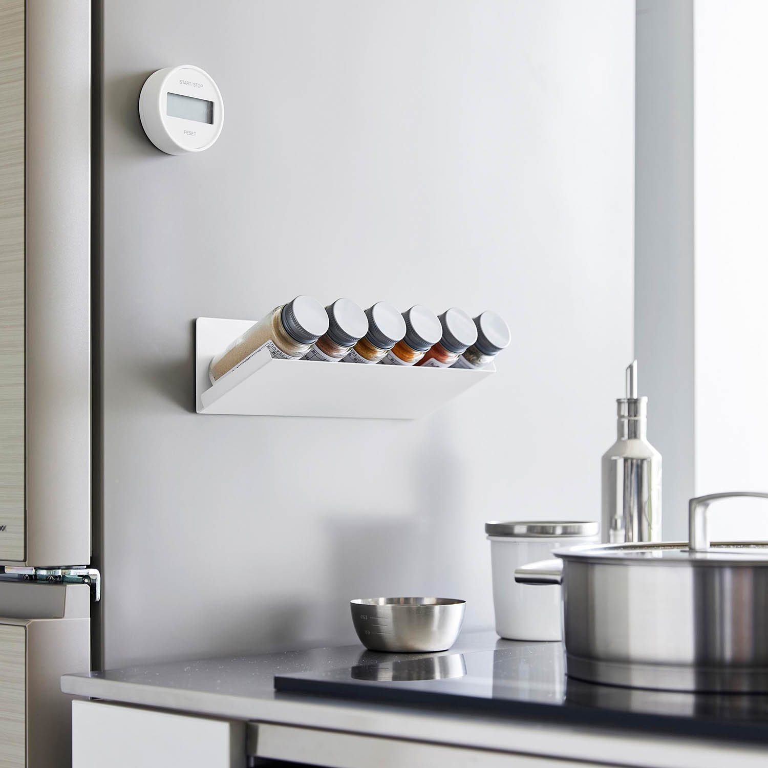 Tower Magnetic Angled Spice Rack