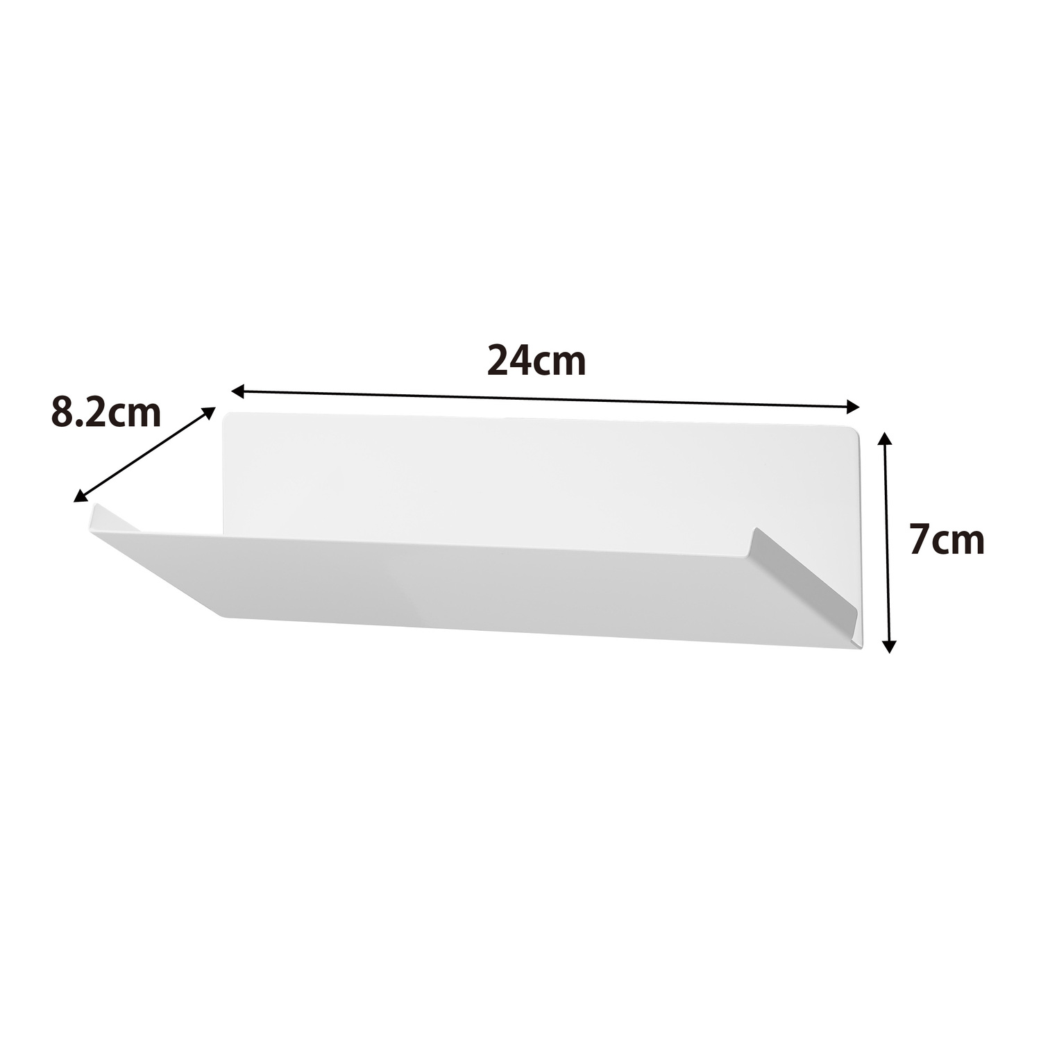 Tower Magnetic Angled Spice Rack Size Spec