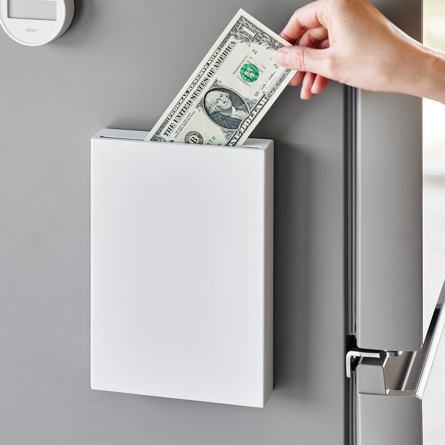 Tower Magnetic Coin Bank
