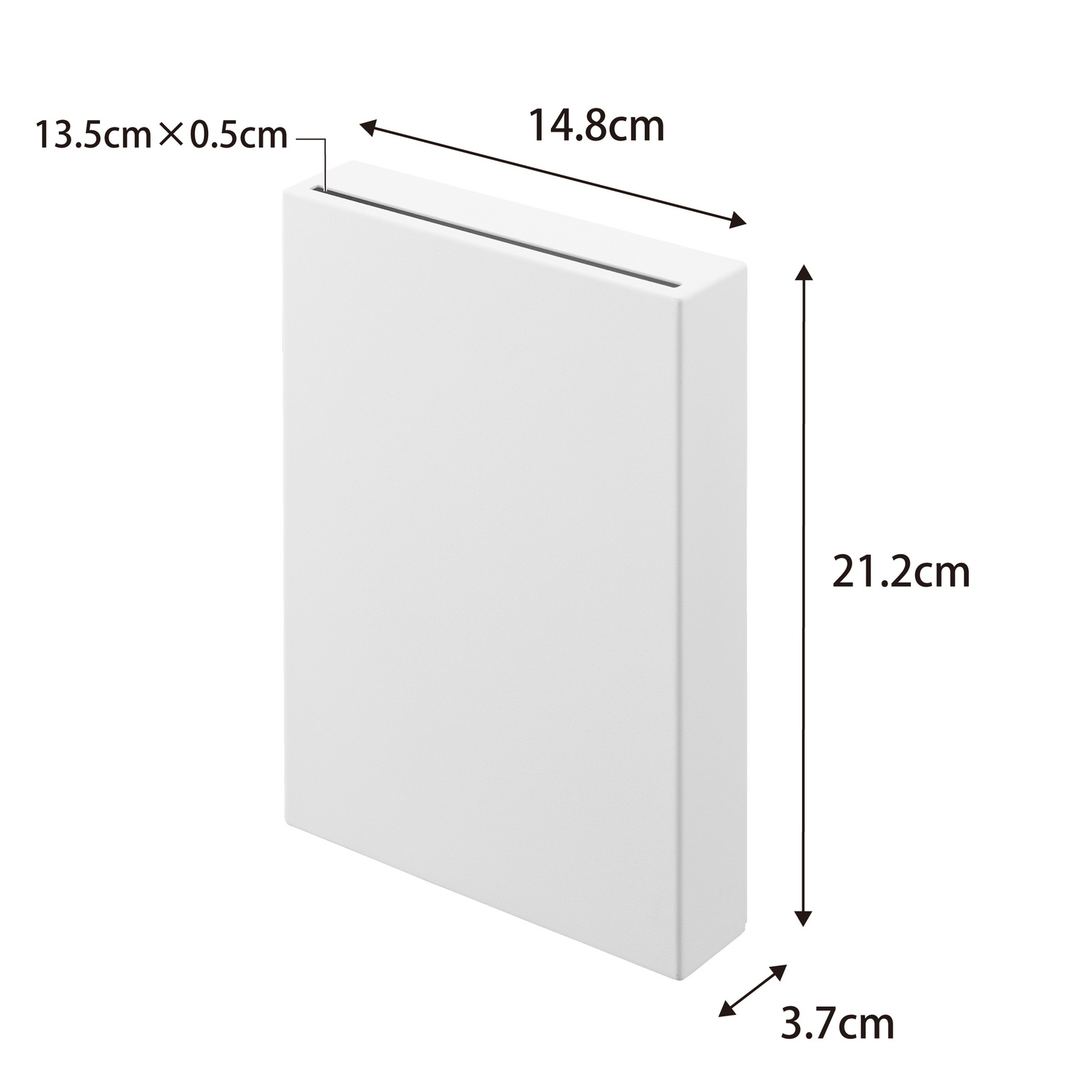 Tower Magnetic Coin Bank Size Spec