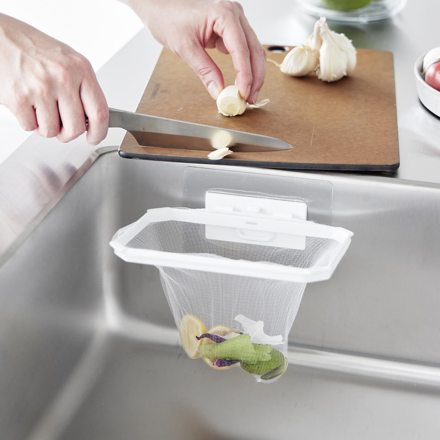 Tower Self-Adhesive Folding Sink Disposal Ring