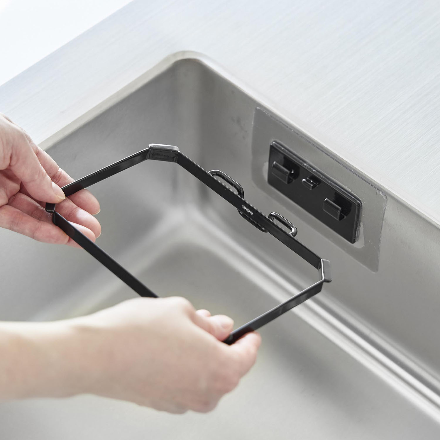 Tower Self-Adhesive Folding Sink Disposal Ring