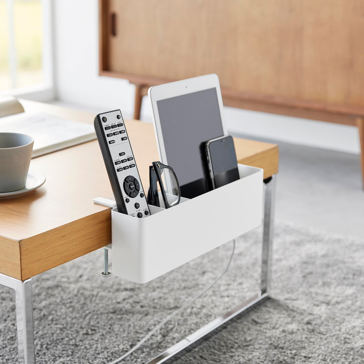 Tower Tableside Remote Control Rack
