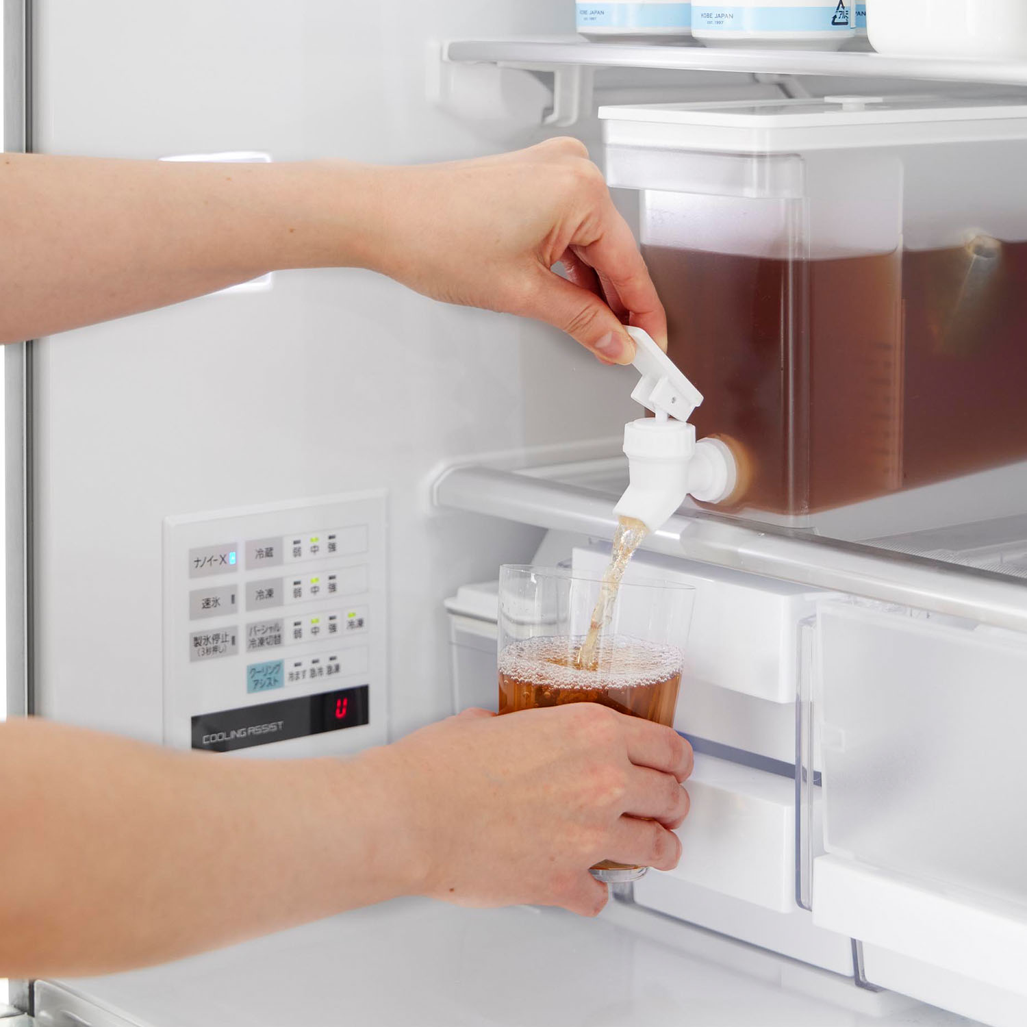 Tower Refrigerator Beverage Dispenser, 2.8L