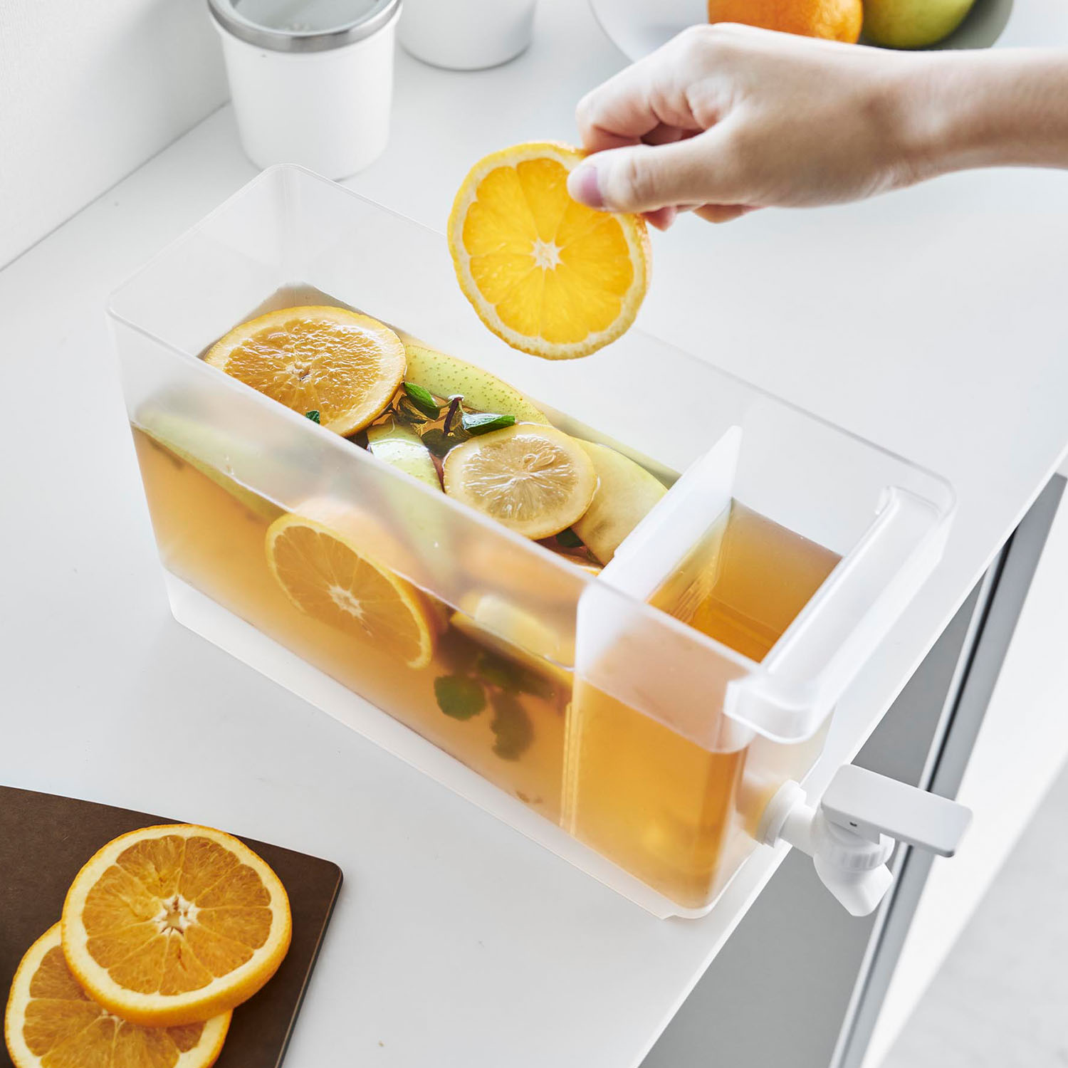 Tower Refrigerator Beverage Dispenser, 2.8L