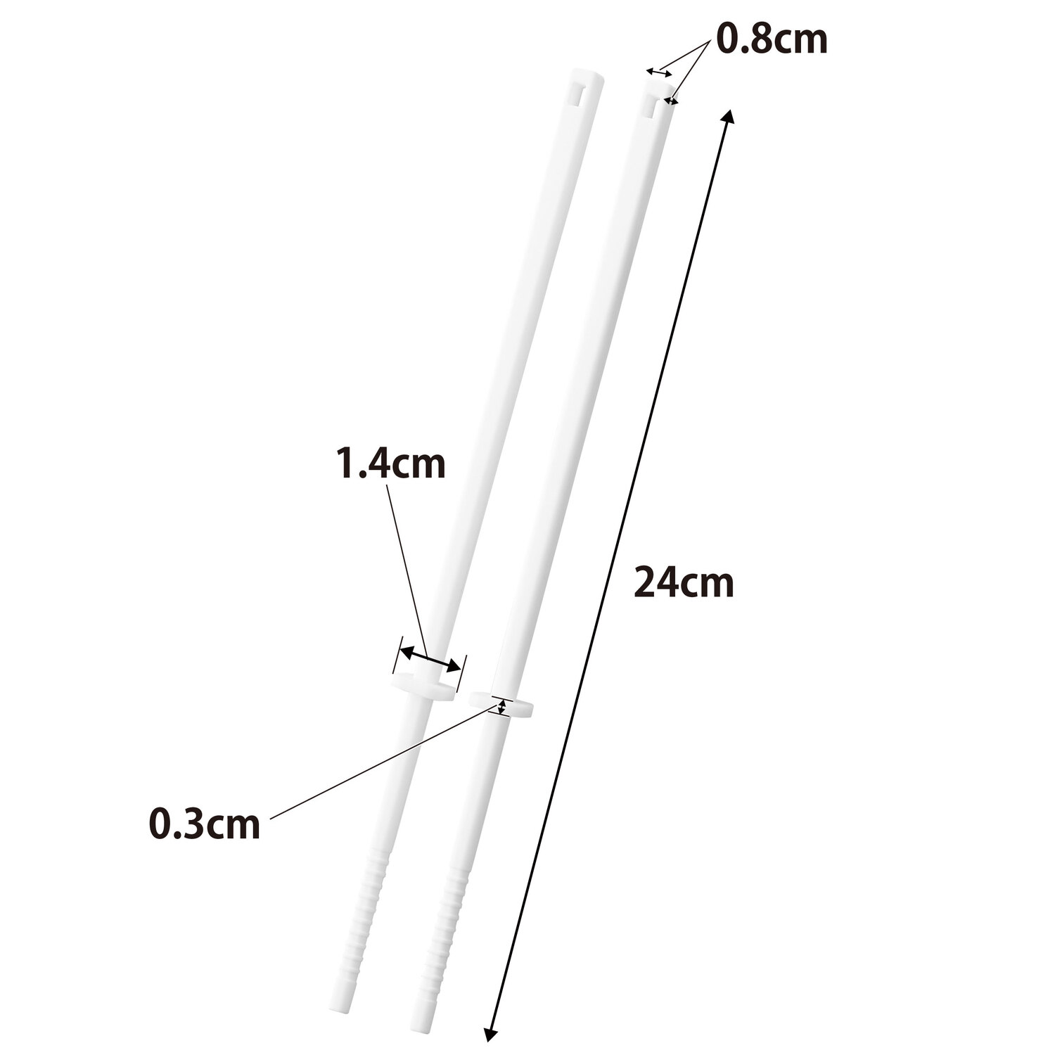 Tower Silicone Chopsticks S Size Spec