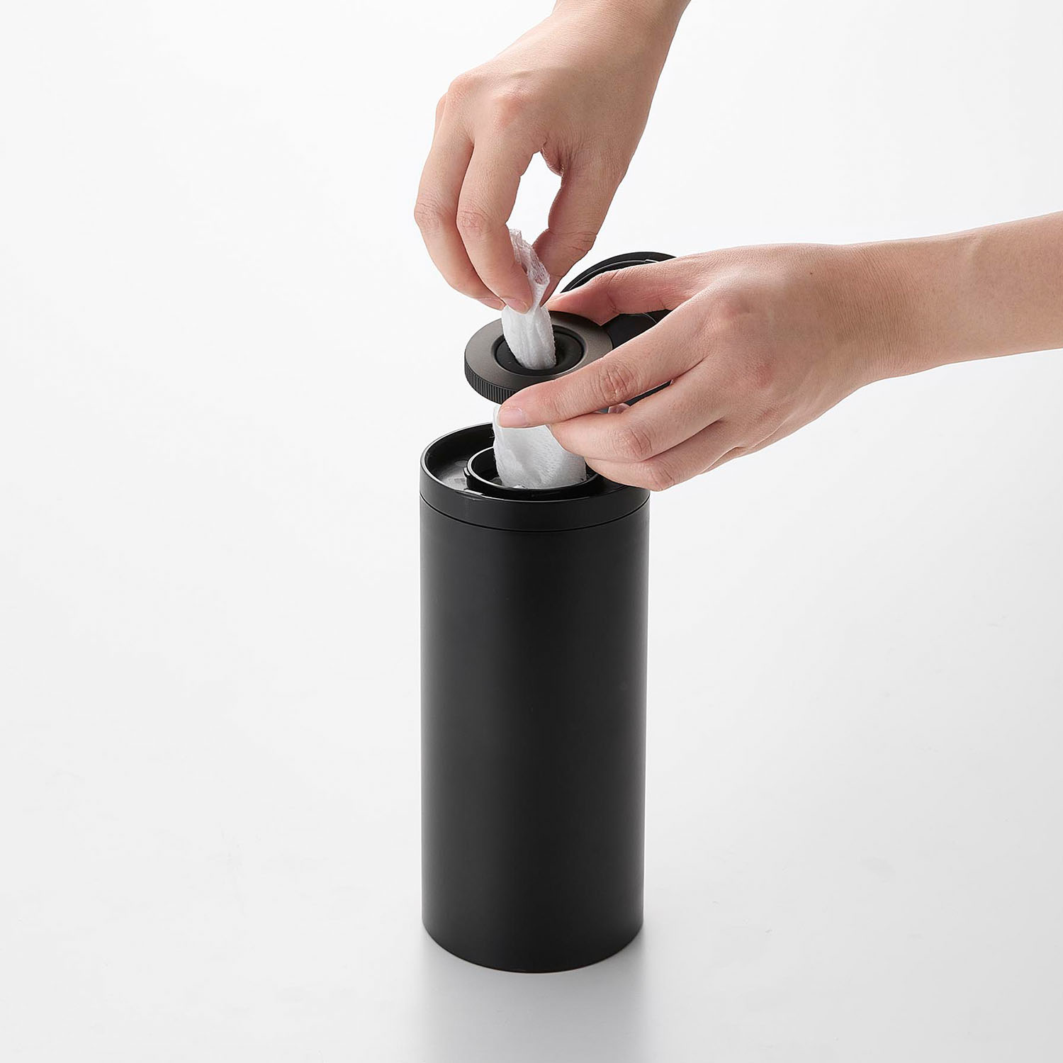 Tower Cylindrical Wet Tissue Case