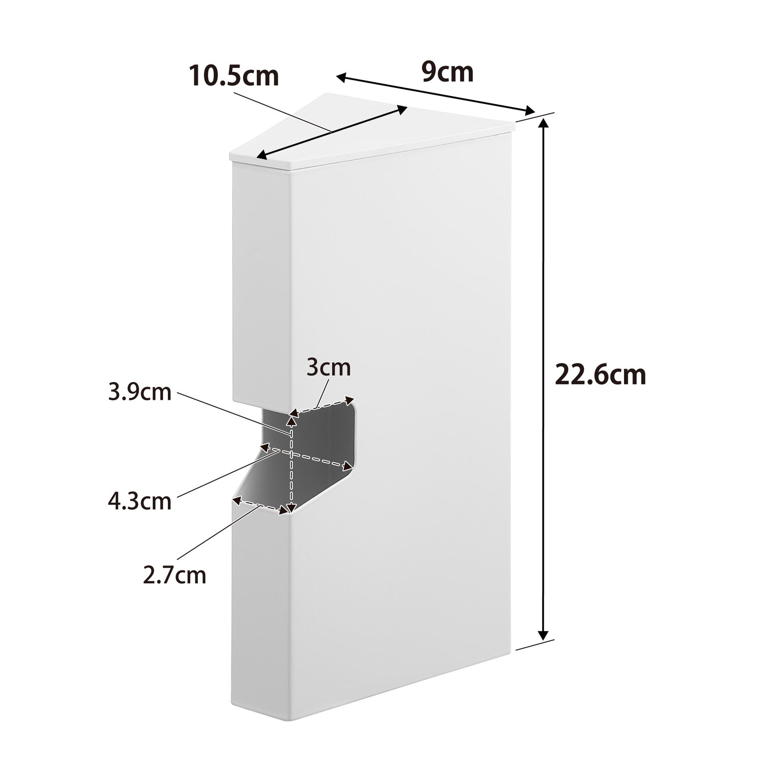 Tower Magnetic Plastic Bag Case Size Spec
