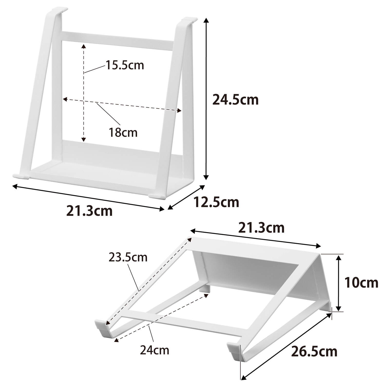 Tower Two-Way Laptop And Tablet Stand Size Spec