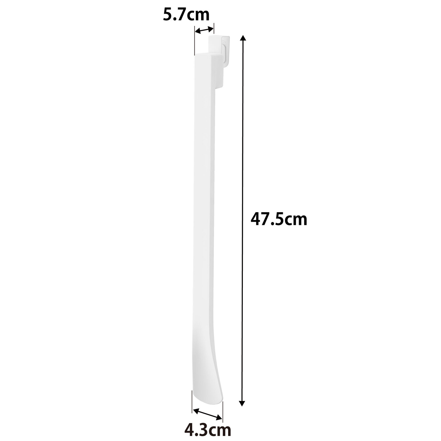Tower Magnet-Hanging Shoehorn Size Spec