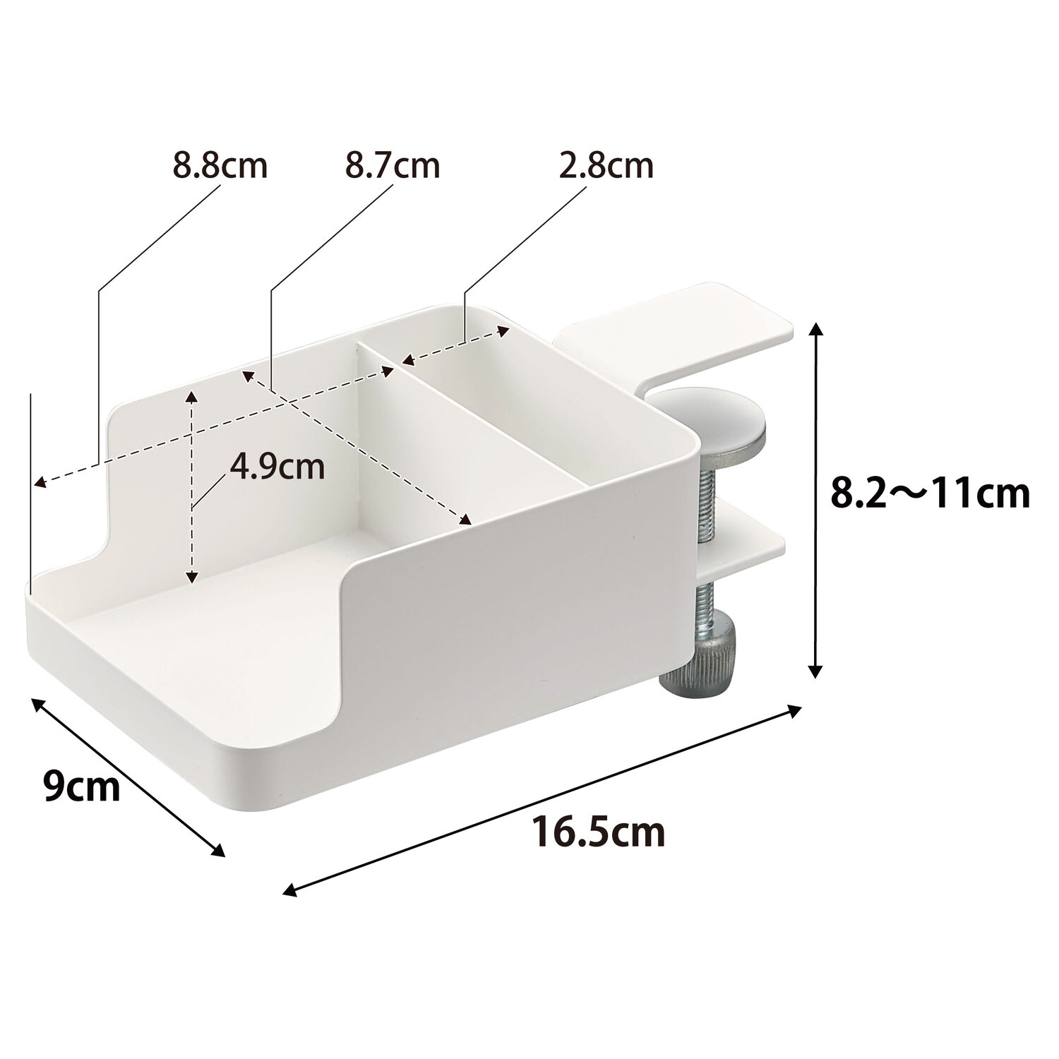 Tower Tableside Smartphone And Cup Holder Size Spec