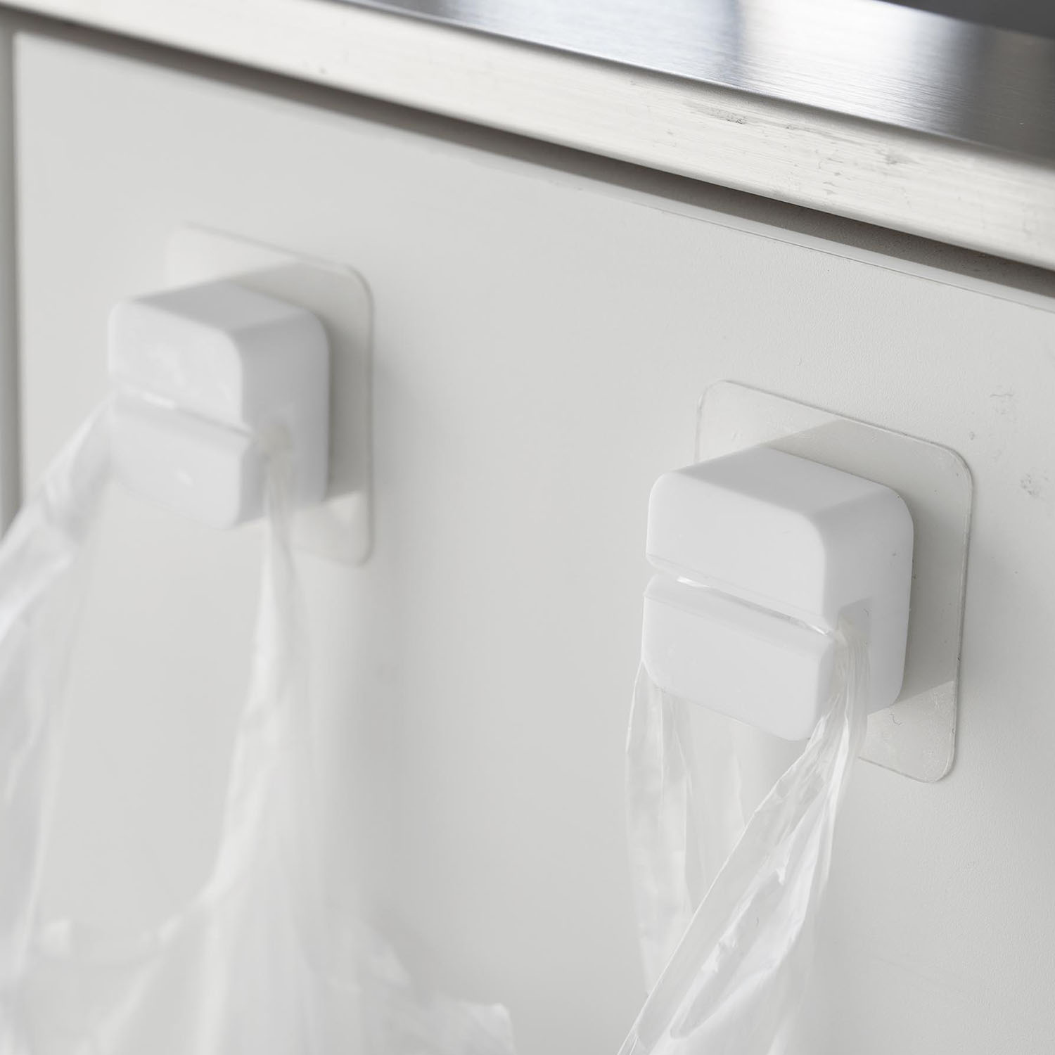 Tower Self-Adhesive Multi-Use Kitchen Hooks - 2-Set