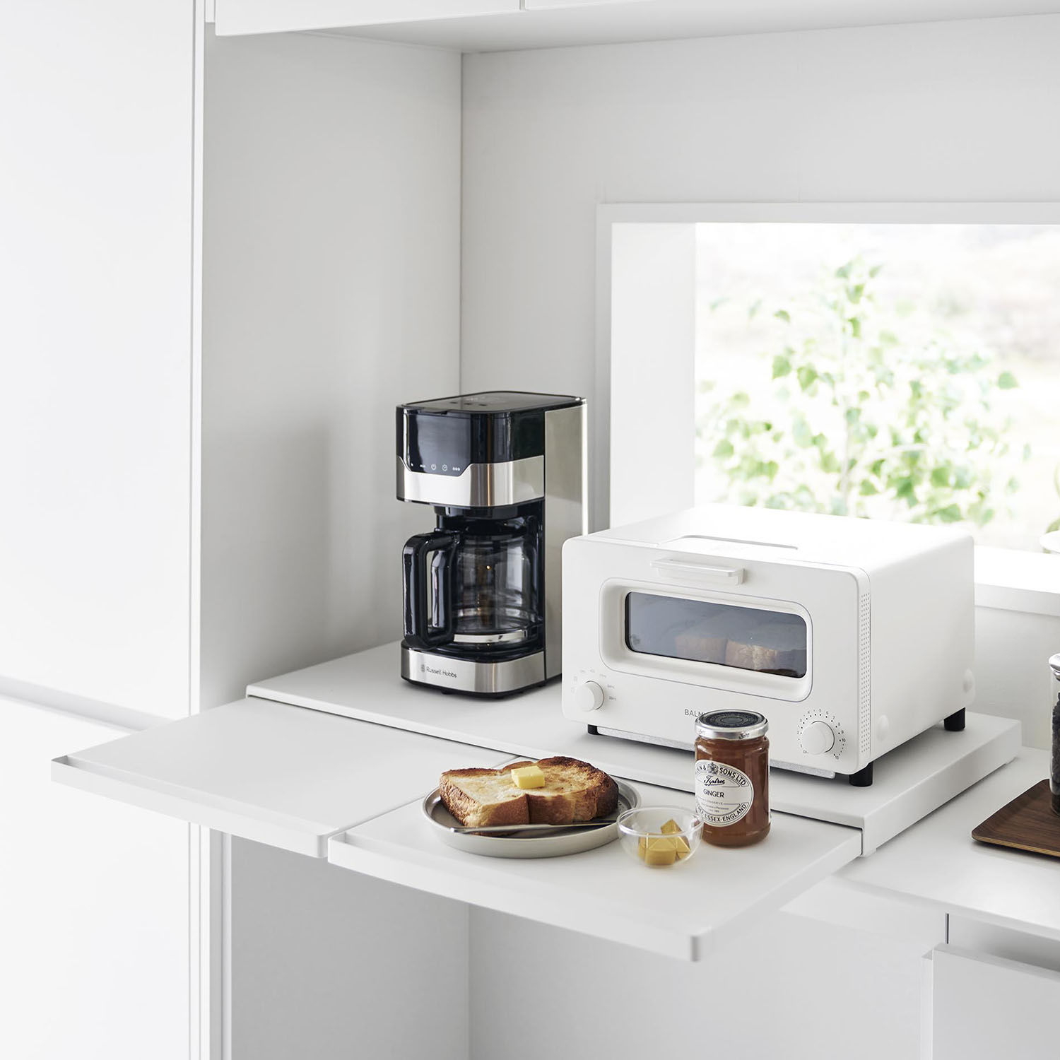 Tower Under-Appliance Pull-Out Shelf W80