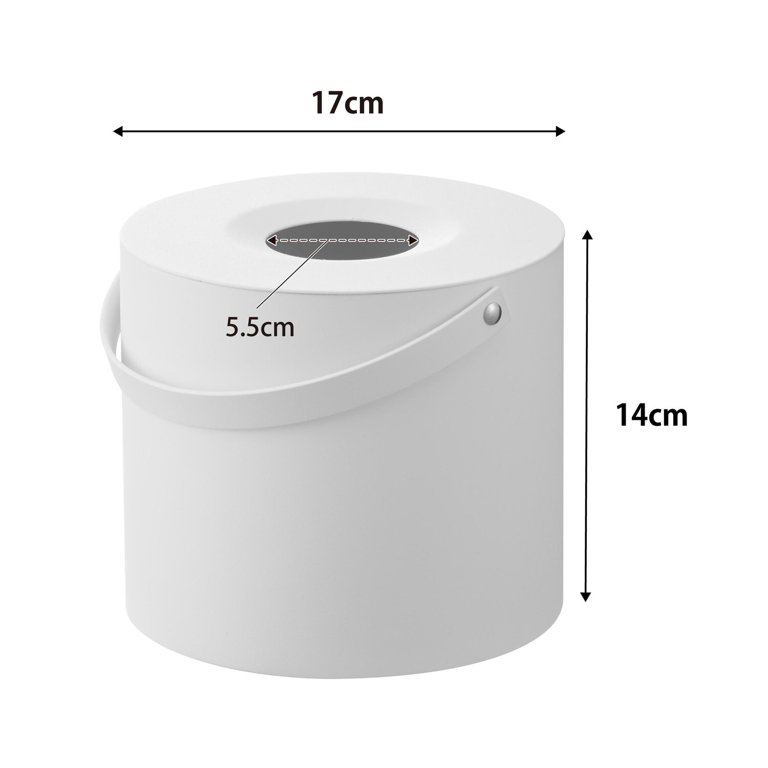Tower Tissue Case With Handle Size Spec