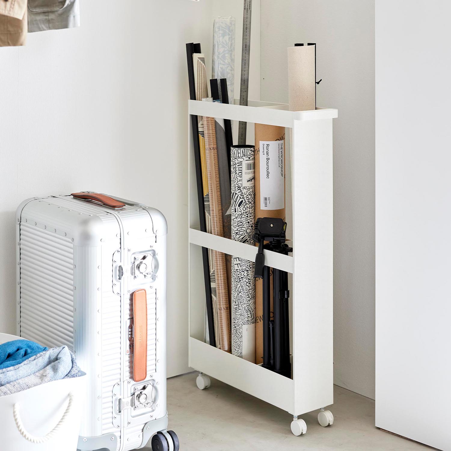 Tower Rolling Cart For Long Items
