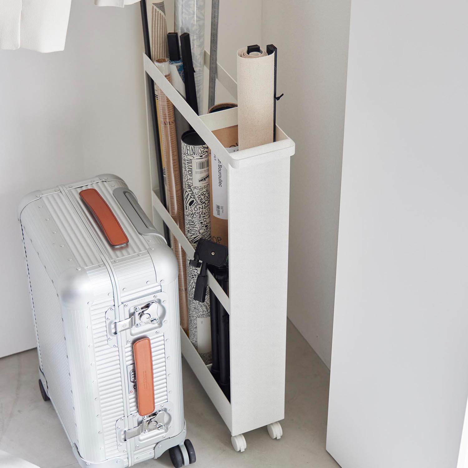 Tower Rolling Cart For Long Items