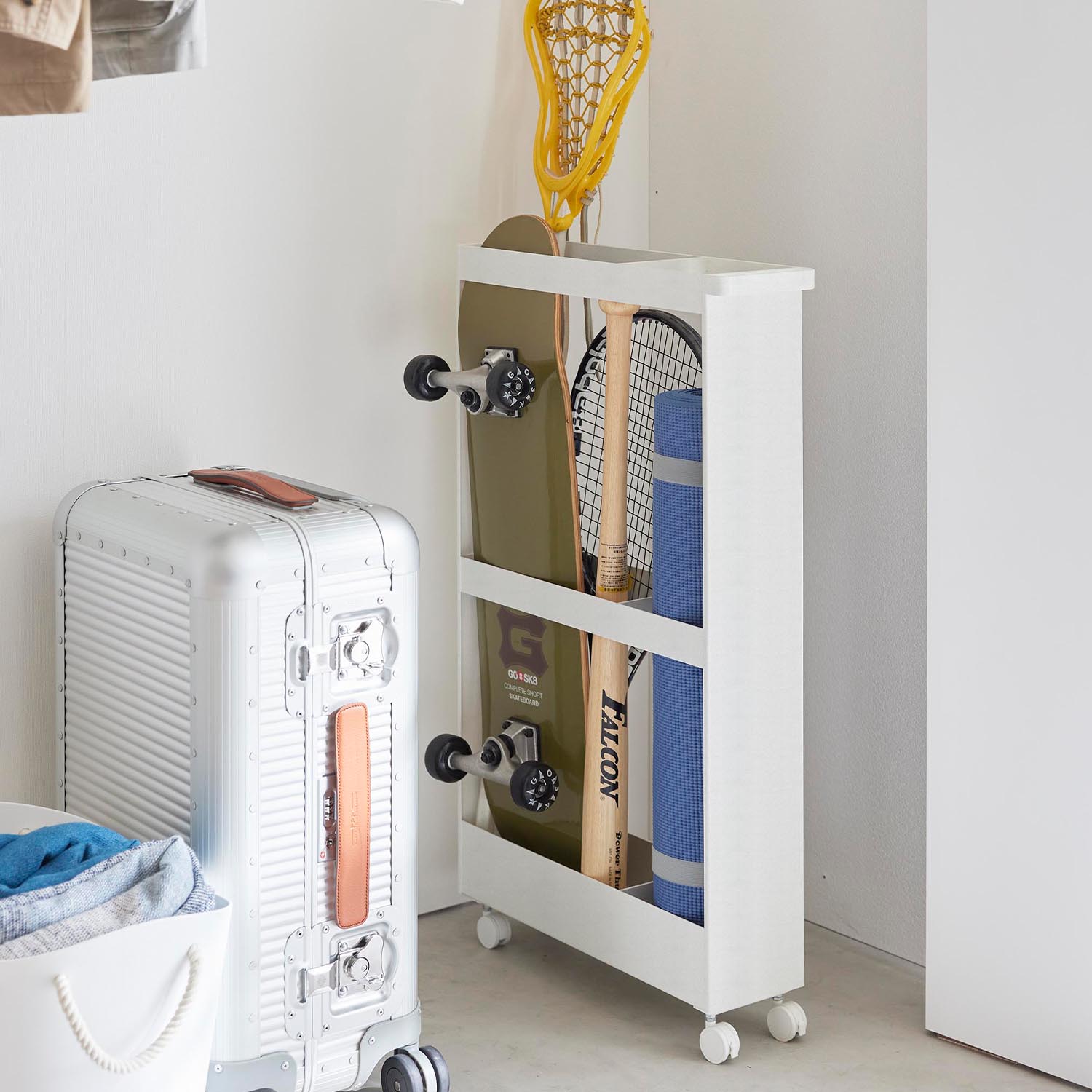 Tower Rolling Cart For Long Items