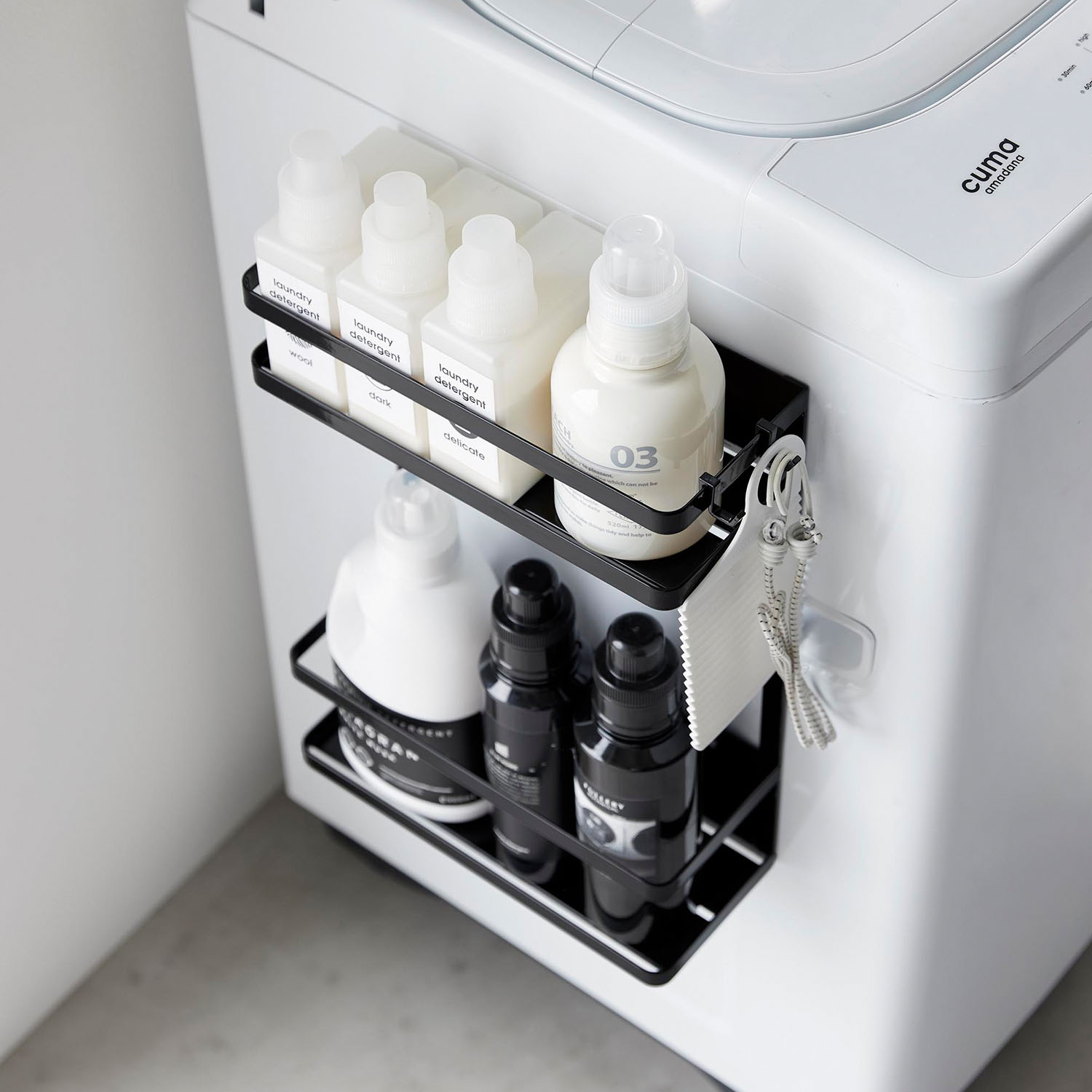 Tower Two-Tier Magnetic Laundry Organiser