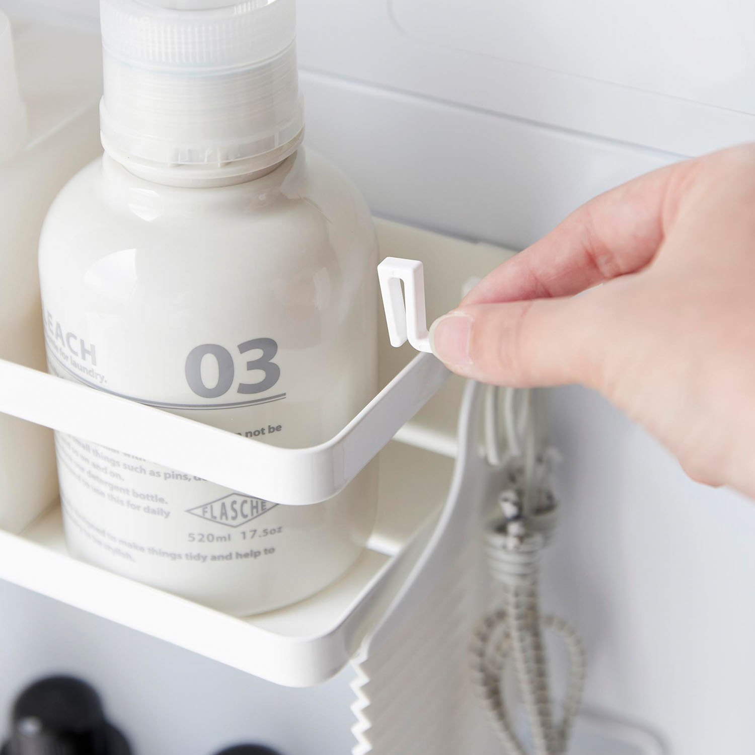 Tower Two-Tier Magnetic Laundry Organiser