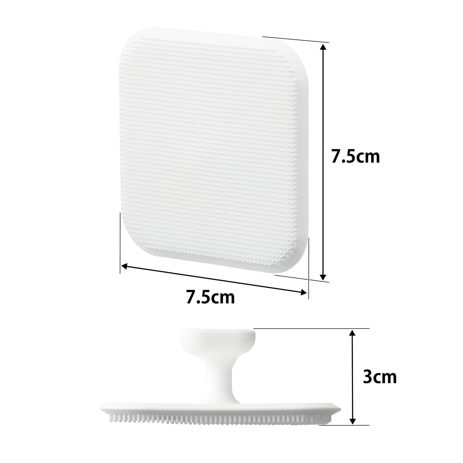 Tower Magnetic Silicone Bathroom Sponge Size Spec