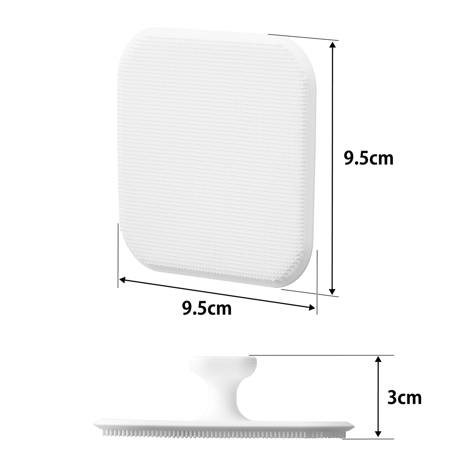 Tower Magnetic Silicone Kitchen Sponge Size Spec