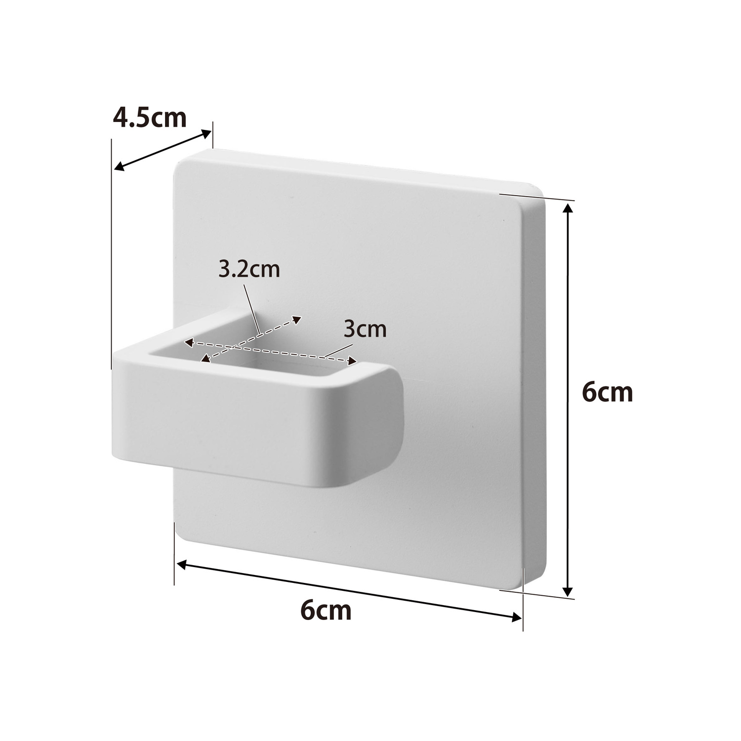 Tower Self-Adhesive Spray Bottle Hook Size Spec